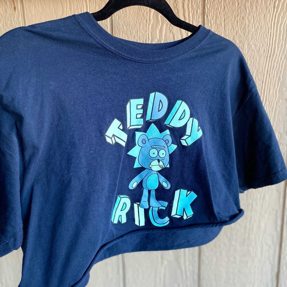 Rick teddy shirt! Cropped